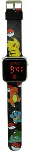 Vaikiškas laikrodis Disney LED Watch Pokémon POK4322
