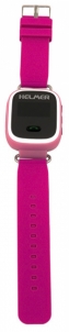 Kids watch HELMER Chytré hodinky s GPS lokátorem LK 702 růžové