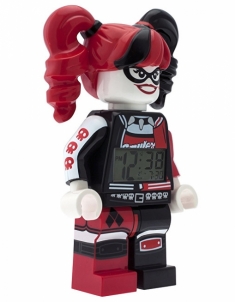 Vaikiškas laikrodis Lego Batman Movie Harley Guinn - žadintuvas