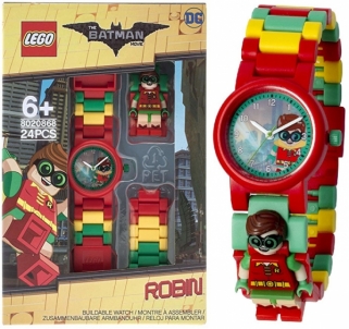 Vaikiškas laikrodis Lego Batman Movie Robin 8020868