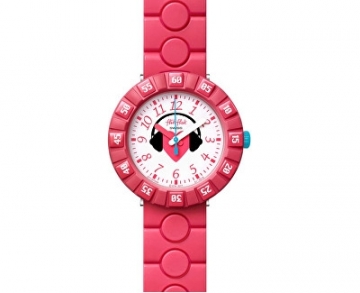 Детские часы Swatch Flik Flak Rockbeat Fuchsia ZFCSP068