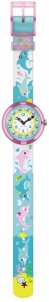 Bērnu pulkstenis Swatch Splashy Dolphins ZFBNP035