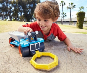 Vaikiškas metalo detektorius DJH50 Match Box Traffic Models Treasure Hunt Truck Mattel 