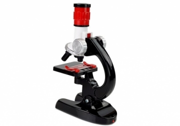 Vaikiškas mikroskopas su priedais