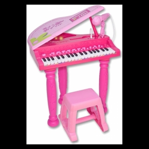 Vaikiškas pianinas Bontempi El.Grand Piano 37 keys with microph.,legs,stool
