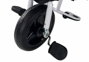 Vaikiškas triratukas su stogeliu Lean Trike PRO300, juodas