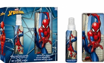 Vaikiškas tualetinis vanduo EP Line Spiderman - EDT 100+ box Smaržas bērniem