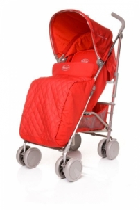 Vaikiškas vežimėlis Le Caprice, raudonas Par bērniem un to aksesuāru ratiņi