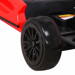 Vaikiškas vienvietis elektrinis kartingas Speed 7 Drift King, raudonas