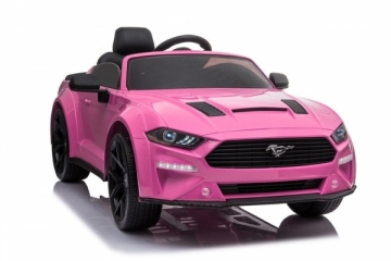 Vaikiškas vienvietis elektromobilis - Ford Mustang GT, rožinis 