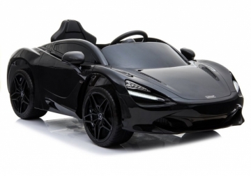 Vaikiškas vienvietis elektromobilis "McLaren 720S", juodas 