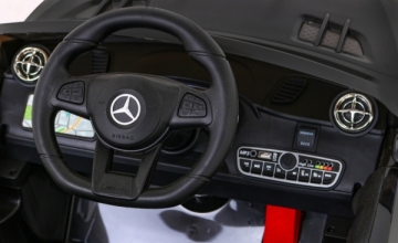 Vaikiškas vienvietis elektromobilis Mercedes Benz AMG SL65 S, juodas