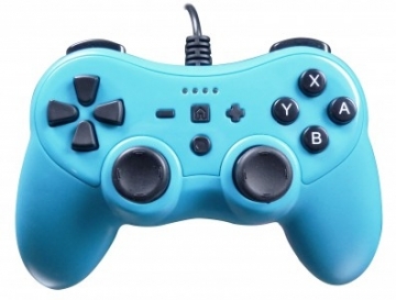 Vairalazdė Subsonic Wired Controller Colorz Neon Blue for Switch 