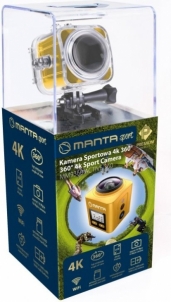 Vaizdo kamera Manta MM9360 360-Degree 4K Sport Camera