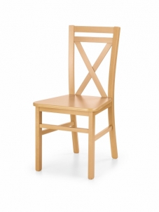 Medinė valgomojo kėdė DARIUSZ 2 medaus ąžuolas Valgomojo kėdės