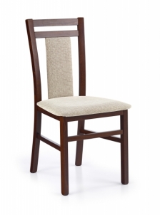 Valgomojo kėdė HUBERT 8 tamsus riešutas/vila 2 Dining chairs