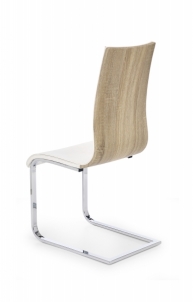 Valgomojo kėdė K104 balta/sonoma