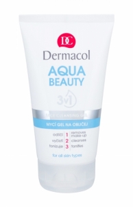 Valomasis gelis Dermacol Aqua Beauty 150ml Veido valymo priemonės