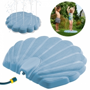 Vandens purkštuvas - Water Sprinkler Shell Shower, mėlynas Bērnu rotaļu laukumi, šūpoles