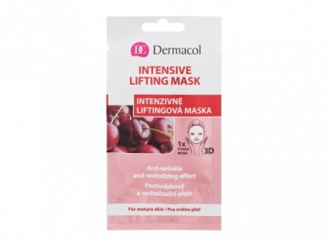 Veido kaukė Dermacol Intensive Lifting Mask Cosmetic 15ml Kaukės ir serumai veidui