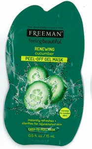 Veido kaukė Freeman Peeling Cucumber Mask (Peel-Off Facial Mask Cucumber) 15 ml