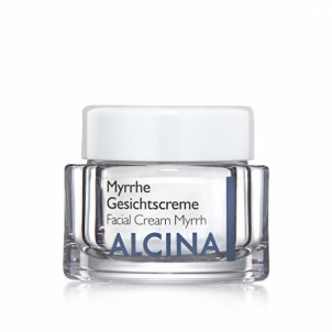 Veido kremas Alcina Myrrhe (Facial Cream Myrrh) regenerative anti-wrinkle cream 50 ml 