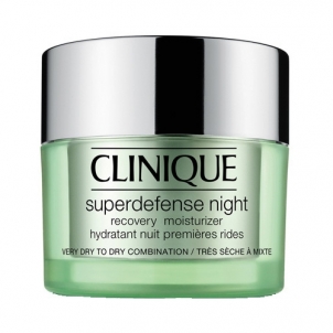 Veido cream Clinique Superdefense Night Recovery Moisturizer Dry Skin Cosmetic 50ml 