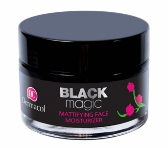 Veido kremas Dermacol Mattifying hydrating gel Black Magic (Mattifying Face Moisturizer) 50 ml Sejas krēmi