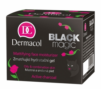 Veido kremas Dermacol Mattifying hydrating gel Black Magic (Mattifying Face Moisturizer) 50 ml