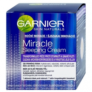 Veido kremas Garnier (Miracle Sleeping Cream) 50 ml
