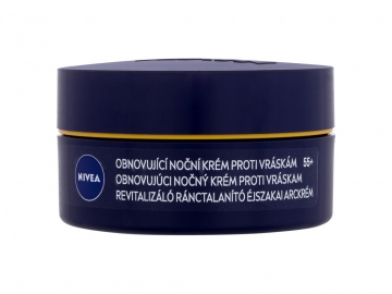 Veido kremas Nivea Anti-Wrinkle Revitalizing Night Cream Cosmetic 50ml 