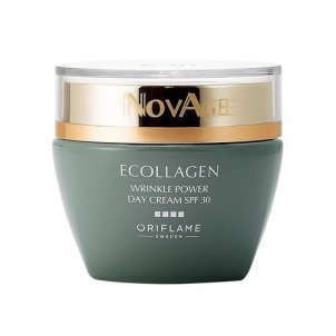 Veido cream nuo raukšlių Oriflame NovAge Ecollagen SPF 15 (Wrinkle Smoothing Day Cream SPF 15) 50 ml