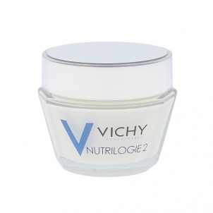 Veido kremas sausai odai Vichy Nutrilogie 2 Intense Cream For Very Dry Skin Cosmetic 50ml Sejas krēmi
