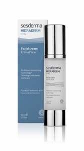 Veido kremas Sesderma Hidraderm (Facial Cream) moisturizing cream 50 ml Kremai veidui