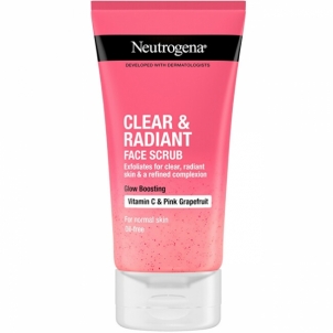 Veido pylingas Neutrogena Visibly Clear (Pink Grapefruit Daily Scrub) 150 ml Средства для чистки лица
