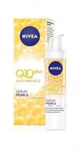 Veido serumas Nivea Pearl Serum Anti-Wrinkle Q10 plus 40 ml
