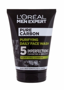 Veido valymo gelis L´Oréal Paris Men Expert Pure Carbon 100ml Facial cleansing