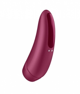 Vibratorius Satisfyer Vibrator for stimulation of the clitoris Curvy 1+ red