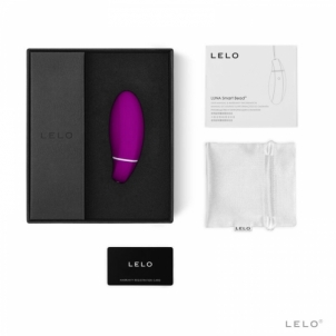 Vibruojantys vaginaliai kamuoliukai LELO Luna Smart Bead (violetinė) Vibro kapsulas un olas