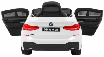 Vienvietis elektromobilis BMW 6 GT, baltas