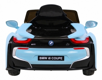 Vienvietis elektromobilis BMW I8 LIFT, mėlynas