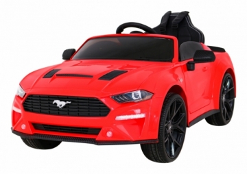 Vienvietis elektromobilis Ford Mustang GT, raudonas Cars for kids