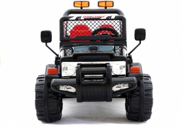 Vienvietis elektromobilis Jeep Raptor 4x4, juodas