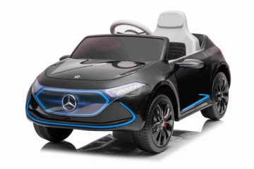 Vienvietis elektromobilis Mercedes Benz AMG EQA, juodas Bērnu elektromobīļi