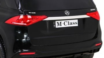 Vienvietis elektromobilis Mercedes BENZ M-Class, juodas
