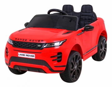Vienvietis elektromobilis Rang Rover Evoque, raudonas Автомобили для детей