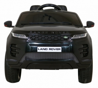 Vienvietis elektromobilis Range Rover Evoque, juodas