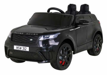 Vienvietis elektromobilis Range Rover Velar, juodas Bērnu elektromobīļi