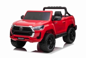 Vienvietis elektromobilis Toyota Hillux, raudonas Cars for kids