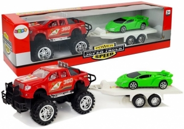 Visureigis su sportiniu automobiliu, raudonas Žaislai berniukams